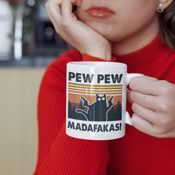 Hrnek "Pew Pew Madafakas"