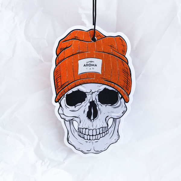 Závěsný osvěžovač vzduchu "Hat skull"