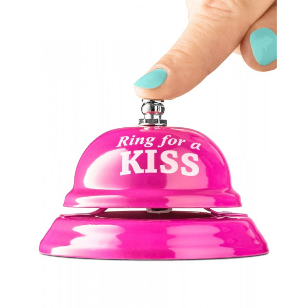 Zvoneček na recepci "Ring for a KISS"