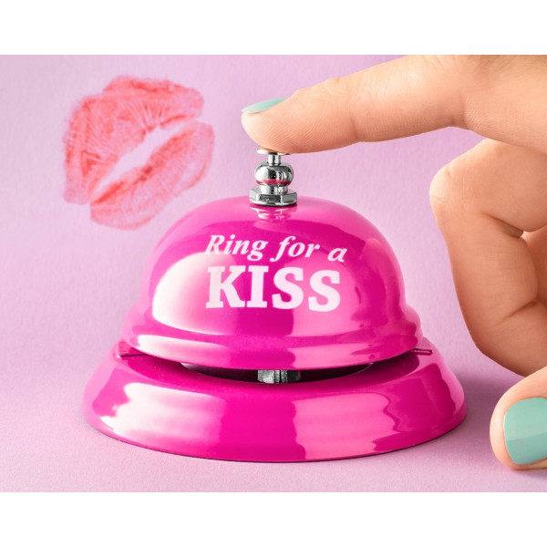 Zvoneček na recepci "Ring for a KISS"