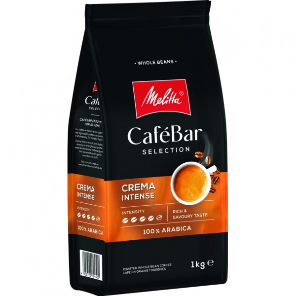 MELITTA CAFEBAR" Crema Intense zrnková káva, 1kg