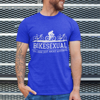 Tričko "Bikesexual"