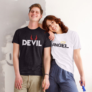 Sada triček "Angel and Devil"