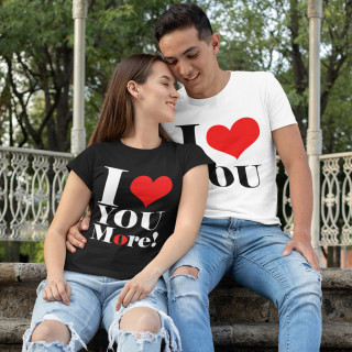 Sada triček "Couple love"