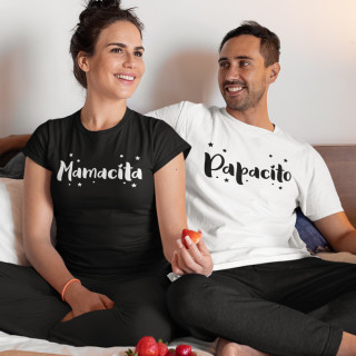 Sada triček "Mamacita a Papacito"