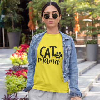 Dámské tričko "Cat mama"