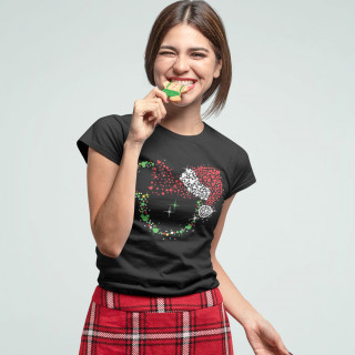 Dámské tričko "Minnie Christmas"