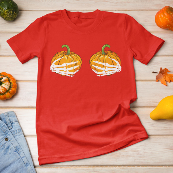Dámské tričko "Pumpkin hands"