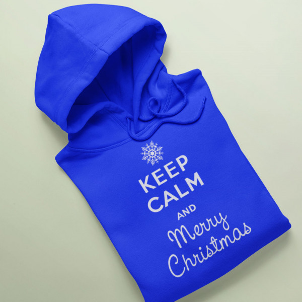 Mikina "Keep calm Merry Christmas"