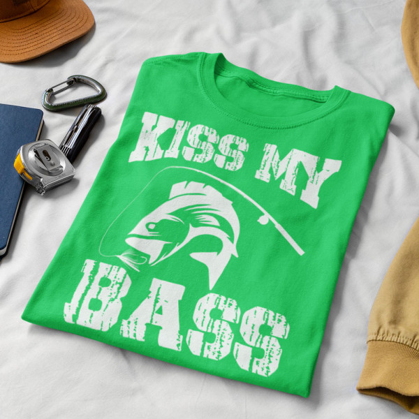 Tričko "Kiss my bass"