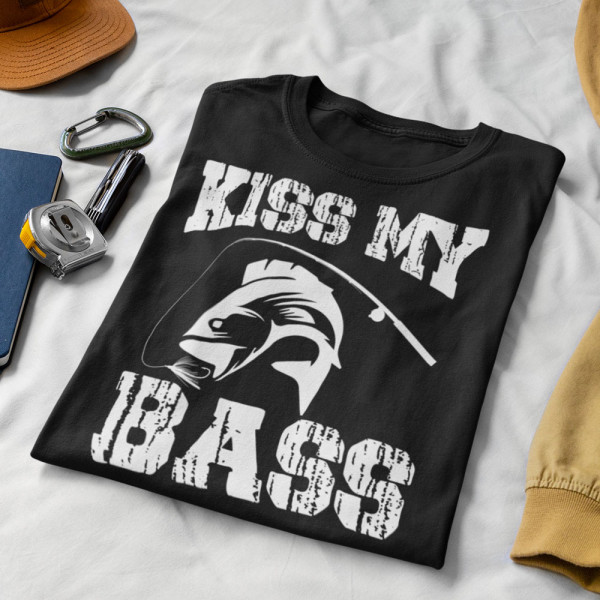 Tričko "Kiss my bass"