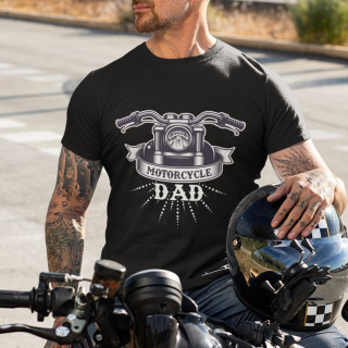 Tričko "Motorcycle dad"