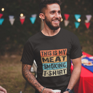 Tričko "My Meat Smoking T-shirt"