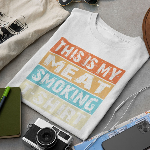 Tričko "My Meat Smoking T-shirt"