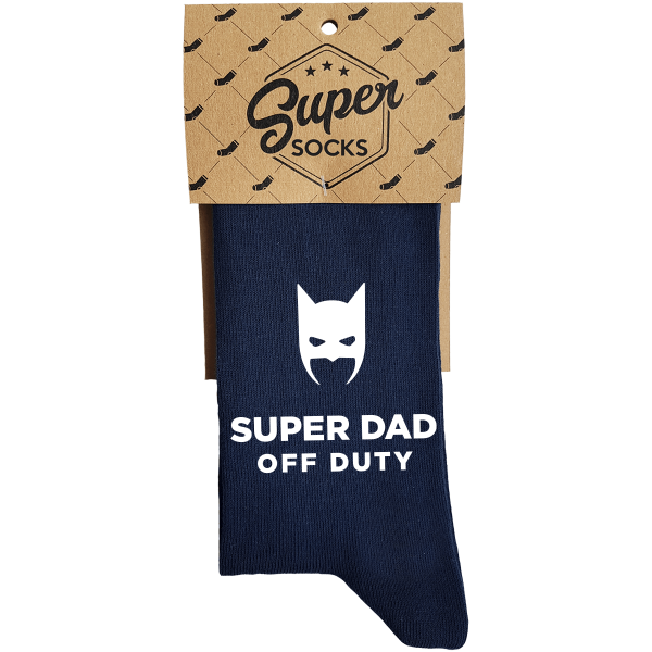 Ponožky "Super dad off duty"