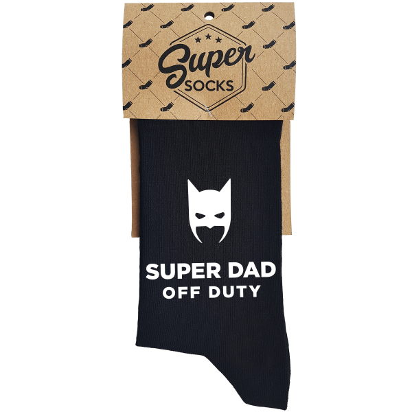 Ponožky "Super dad off duty"