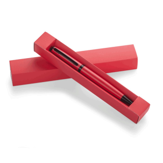Červené kuličkové pero "RIO" (gravírování je k dispozici za příplatek)