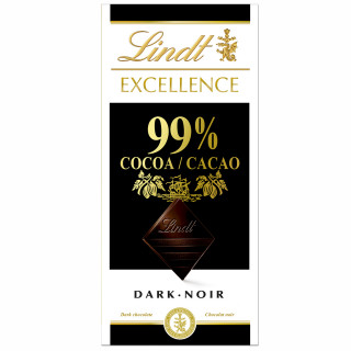 LINDT EXCELLENCE černá čokoláda (99%), 50 g