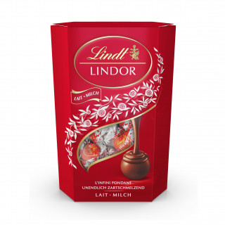 „LINDT“ LINDOR pralinky z mléčné čokolády, 200 g