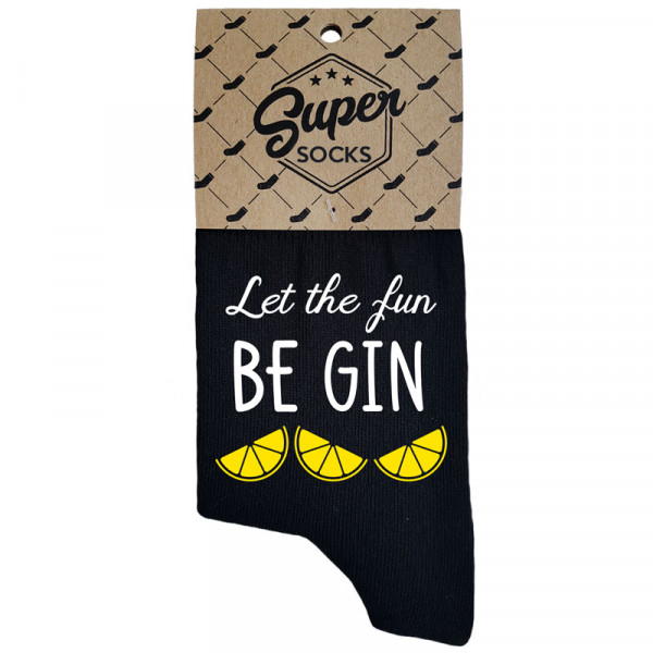 Dámské ponožky „Let the fun BE GIN“