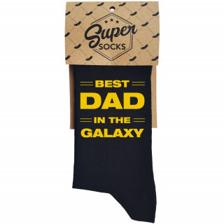Ponožky "Best dad in the galaxy"