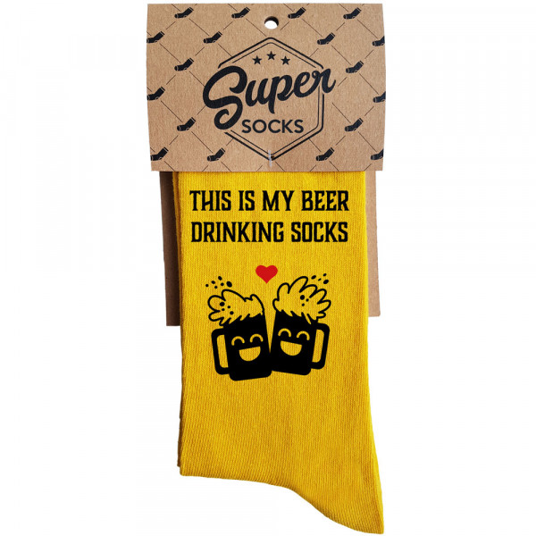 Ponožky "This is my beer drinking socks"