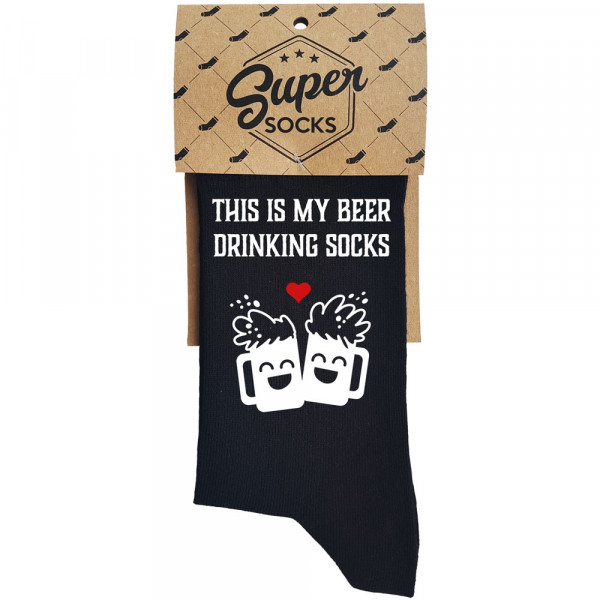 Ponožky "This is my beer drinking socks"