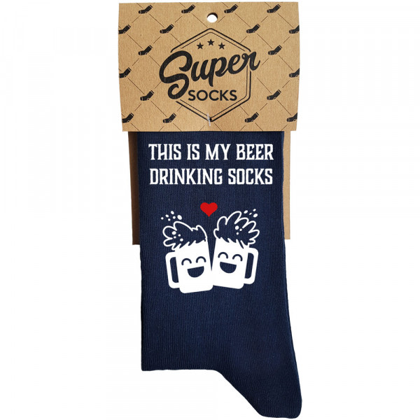 Ponožky "This is my beer drinking socks"