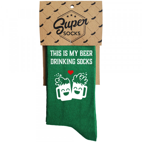 Ponožky "This is my beer drinking socks"