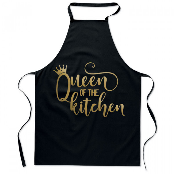 Bavlněná zástěra "Queen of the kitchen"