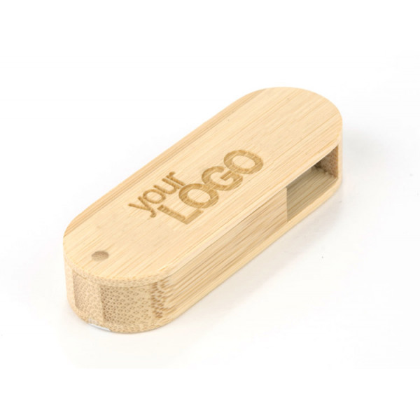 Bambusový USB flash disk "STALK" (16 GB) (s možností gravírování za příplatek)