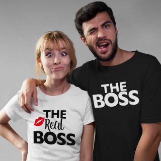 Sada triček "The Boss couple"