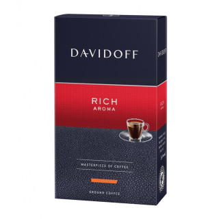 "DAVIDOFF RICH AROMA" mletá káva, 250g