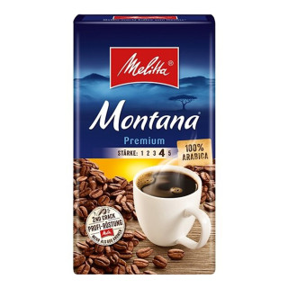 "MELITTA MONTANA PREMIUM" mletá káva, 500g