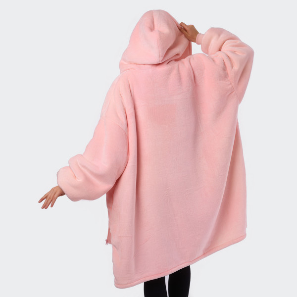 BARAMOOR mikina - pléd se zipem "Light Pink" BARAMOOR mikina - pléd se zipem "Light Pink"