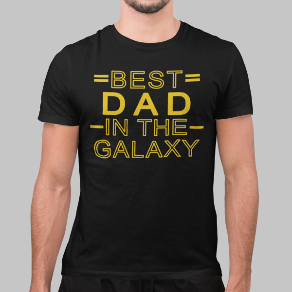 Tričko "Best dad in the galaxy"