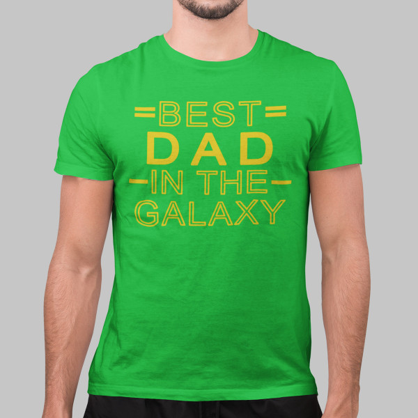 Tričko "Best dad in the galaxy"