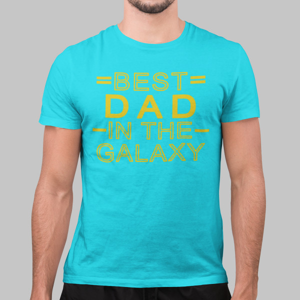 Tričko "Best dad in the galaxy"