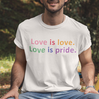 Tričko "Love is pride"