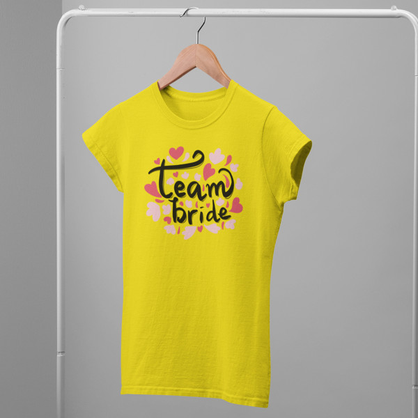 Dámské tričko "Team bride"