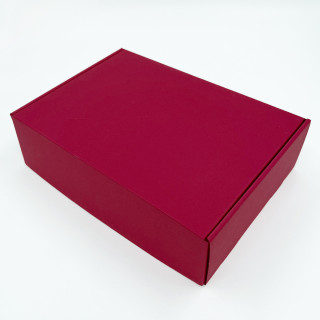 Prémiová dárková krabička, tmavě červená 305x215x85mm