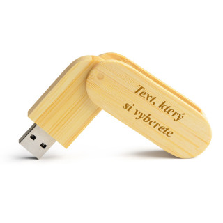 Bambusový USB flash disk "STALK" (16 GB) (s možností gravírování za příplatek)