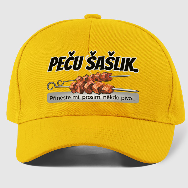 Čepice "Peču šašlik"