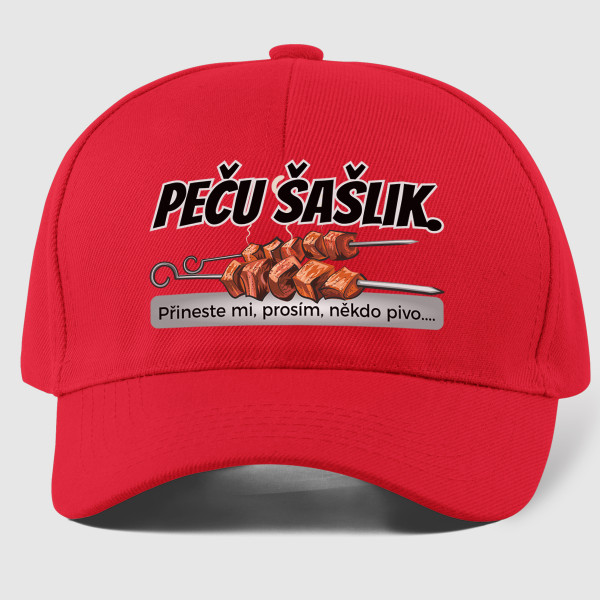 Čepice "Peču šašlik"