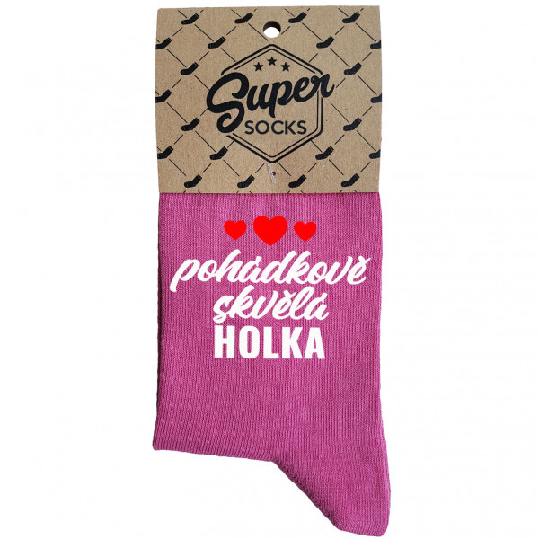 Dámské ponožky "Pohádková holka"