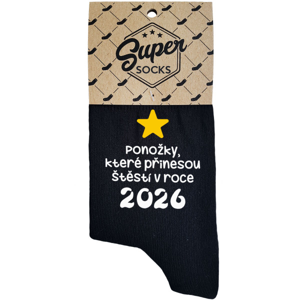 Dámské ponožky "Ponožky, které přinesou štěstí v roce 2026" Dámské ponožky "Ponožky, které přinesou štěstí v roce 2026"