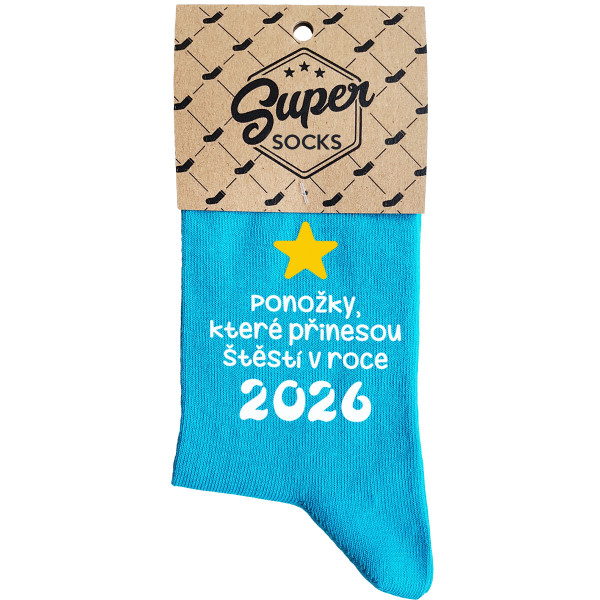 Dámské ponožky "Ponožky, které přinesou štěstí v roce 2026" Dámské ponožky "Ponožky, které přinesou štěstí v roce 2026"