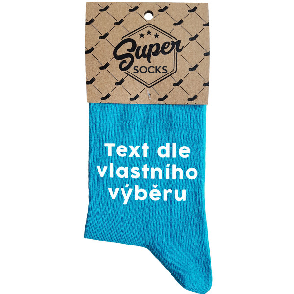 Dámské ponožky s Vámi vybraným textem