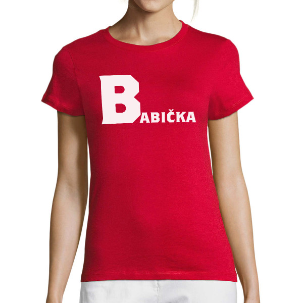 Dámské tričko "Babička"