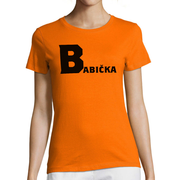 Dámské tričko "Babička"